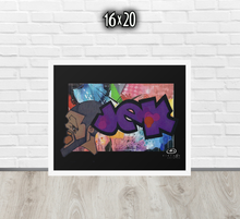 FRAMED POSTER: U CAN'T C ME  | GRAFFITI COLLECTION