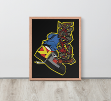FRAMED POSTER: STOMPED | GRAFFITI COLLECTION