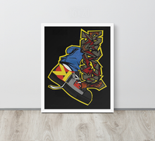 FRAMED POSTER: STOMPED | GRAFFITI COLLECTION