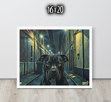 FRAMED POSTER: LOST: Late Night Streets  | MY DAWG COLLECTION