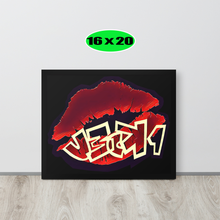 GRAFFITI FRAMED POSTER: juicyBLACK