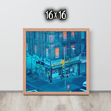 FRAMED POSTER: 132nd street & Madison Avenue -circa 1993 | HARLEM COLLECTION