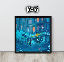 FRAMED POSTER: 132nd street & Madison Avenue -circa 1993 | HARLEM COLLECTION