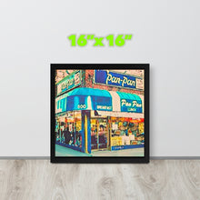FRAMED POSTER: PAN PAN: Harlem Streets -The Art Collection