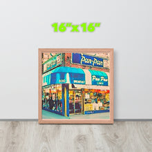 FRAMED POSTER: PAN PAN: Harlem Streets -The Art Collection