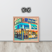 FRAMED POSTER: Pan Pan | HARLEM COLLECTION