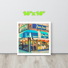 FRAMED POSTER: PAN PAN: Harlem Streets -The Art Collection