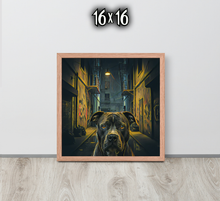 FRAMED POSTER: LOST: Back Alleys  | MY DAWG COLLECTION