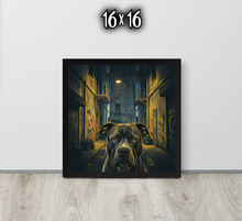 FRAMED POSTER: LOST: Back Alleys  | MY DAWG COLLECTION