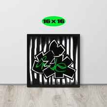 GRAFFITI FRAMED POSTER: perceptioN (Corinthians 4:18)