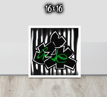 FRAMED POSTER: perceptioN (Corinthians 4:18) | GRAFFITI COLLECTION