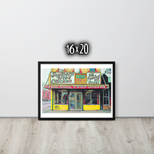 FRAMED POSTER: M&Gs Soul Food Diner| HARLEM COLLECTION