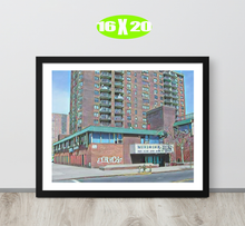 FRAMED POSTER: MINISINK: Harlem Streets -The Art Collection
