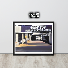 FRAMED POSTER: ROOF TOP : HARLEM COLLECTION