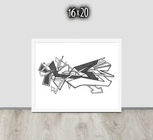 FRAMED POSTER: hateMeNow | GRAFFITI COLLECTION