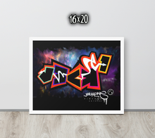 FRAMED POSTER: knockOut | GRAFFITI COLLECTION
