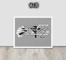 FRAMED POSTER: speedingOnTheDeegan | GRAFFITI COLLECTION