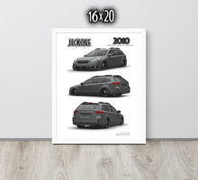 FRAMED POSTER: 2010 Japanese Sports Crossover -Series 011 | JECKONE Vintage | Design Study Archive
