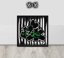 FRAMED POSTER: perceptioN (Corinthians 4:18) | GRAFFITI COLLECTION