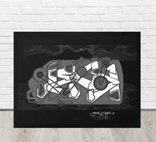 FRAMED POSTER: THINK TANK | GRAFFITI COLLECTION