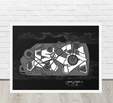 FRAMED POSTER: THINK TANK | GRAFFITI COLLECTION