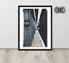 FRAMED POSTER: 3 TrainComing | HARLEM COLLECTION