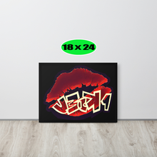 GRAFFITI FRAMED POSTER: juicyBLACK