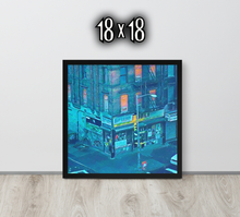 FRAMED POSTER: 132nd street & Madison Avenue -circa 1993 | HARLEM COLLECTION