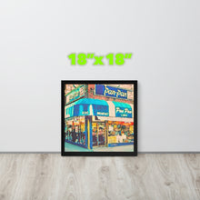 FRAMED POSTER: PAN PAN: Harlem Streets -The Art Collection