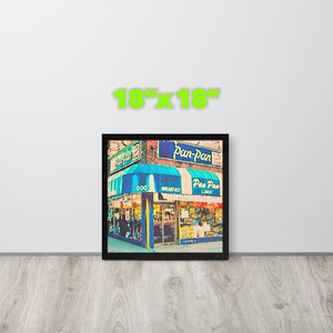 FRAMED POSTER: PAN PAN: Harlem Streets -The Art Collection