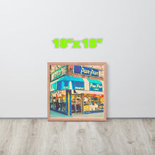 FRAMED POSTER: PAN PAN: Harlem Streets -The Art Collection