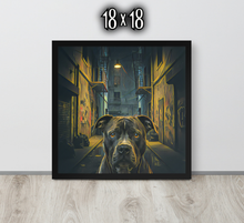 FRAMED POSTER: LOST: Back Alleys  | MY DAWG COLLECTION