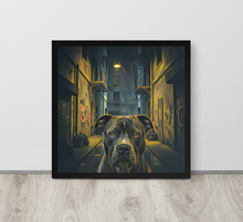 FRAMED POSTER: LOST: Back Alleys  | MY DAWG COLLECTION