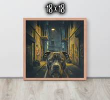 FRAMED POSTER: LOST: Back Alleys  | MY DAWG COLLECTION