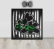 FRAMED POSTER: perceptioN (Corinthians 4:18) | GRAFFITI COLLECTION