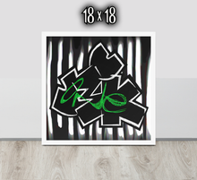 FRAMED POSTER: perceptioN (Corinthians 4:18) | GRAFFITI COLLECTION