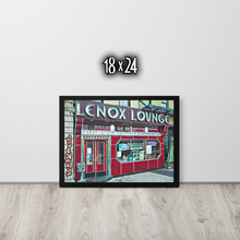 FRAMED POSTER: Lenox Lounge | HARLEM COLLECTION