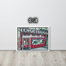 FRAMED POSTER: Lenox Lounge | HARLEM COLLECTION