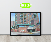 FRAMED POSTER: MINISINK: Harlem Streets -The Art Collection