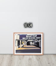 FRAMED POSTER: ROOF TOP : HARLEM COLLECTION