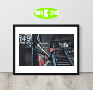 GRAFFITI FRAMED POSTER: The Other Side of the BENCH: The Next Generation (Shawnee Tatum)