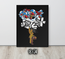FRAMED POSTER: absondFromTriflingLunatics | GRAFFITI COLLECTION