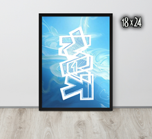 FRAMED POSTER: happine$s | GRAFFITI COLLECTION