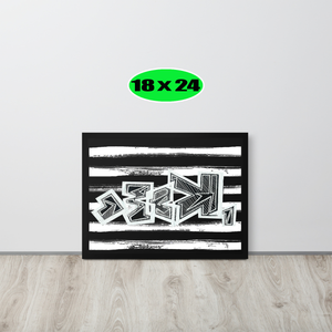GRAFFITI FRAMED POSTER: harDpressed (2 Corinthians 4:8-9)