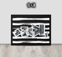 FRAMED POSTER: harDpressed (2 Corinthians 4:8-9) | GRAFFITI COLLECTION