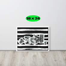 GRAFFITI FRAMED POSTER: harDpressed (2 Corinthians 4:8-9)