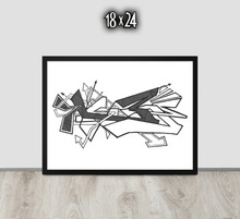 FRAMED POSTER: hateMeNow | GRAFFITI COLLECTION