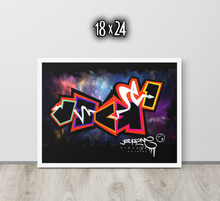 FRAMED POSTER: knockOut | GRAFFITI COLLECTION