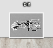 FRAMED POSTER: speedingOnTheDeegan | GRAFFITI COLLECTION