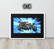 FRAMED POSTER: theColorOfLOVE | GRAFFITI COLLECTION